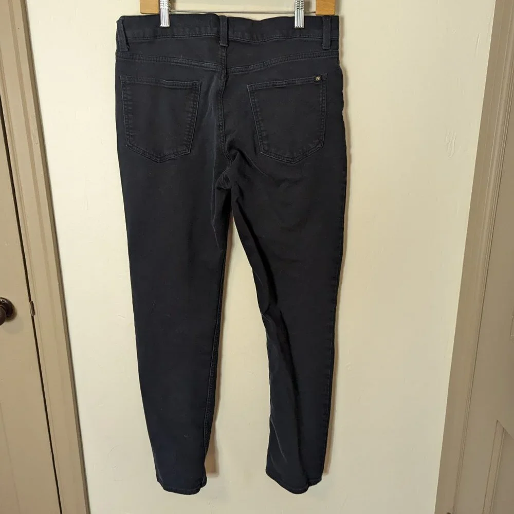 Banana Republic‎ Men's Jeans Black Stretch Straight Leg 34/32 Preppy